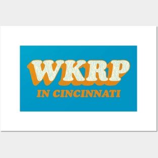 WKRP in Cincinnati Vintage Orange Posters and Art